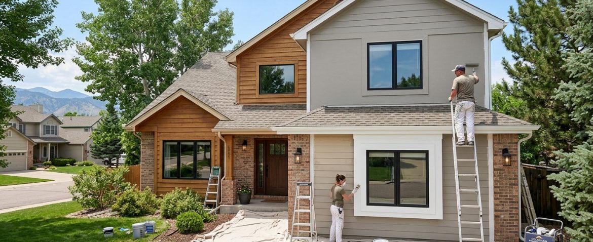 exterior painting project