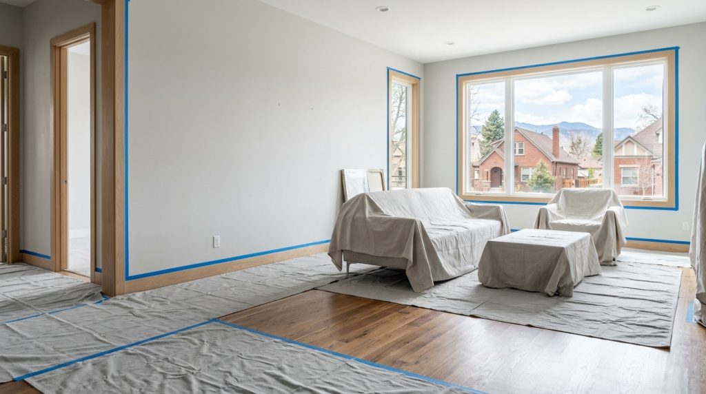 how to prepare for interior painting